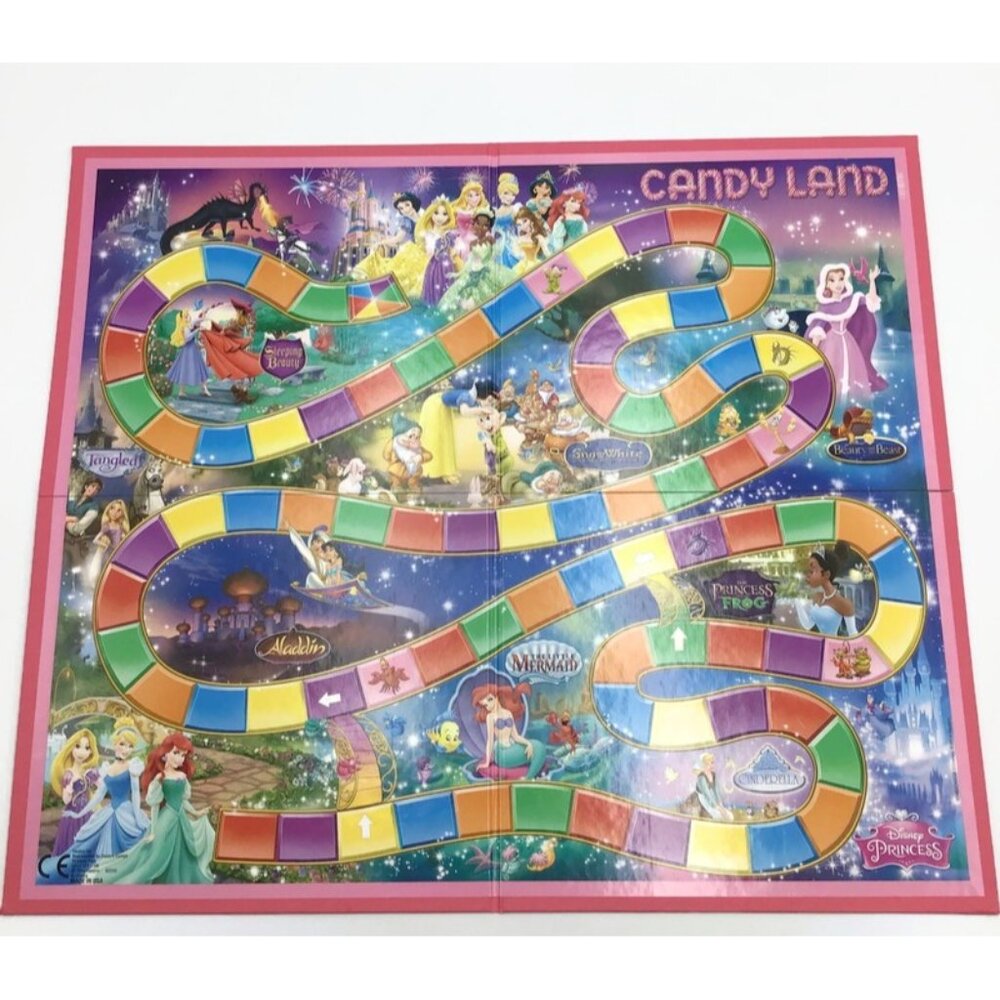 Candy Land Disney Princess Edition Board Game *Complete* Preschool Hasbro 2014 - Picture 4 of 9